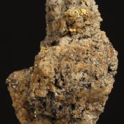 Gold with Tetradymite