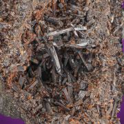 Cassiterite  Var. Needle Tin