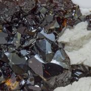 Sphalerite with Dolomite and Siderite