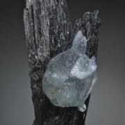 Fluorite on Schorl/ Elbaite