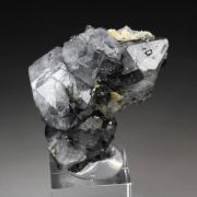 bi-terminated QUARTZ with BOULANGERITE inclusions