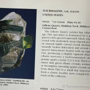 Tourmaline on Quartz