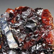 gem SPHALERITE, BOURNONITE