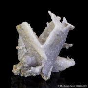 Anglesite on Cerussite