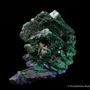 Malachite with Azurite