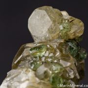 Diopside with Tsavorite