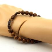 Opal from Australia + wood Bracelet 8 mm Beads.