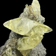 Calcite, pyrite