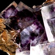 Fluorite with Quartz