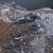 Polianite (Pyrolusite pseudo after Manganite)