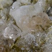 Pink Fluorite, Epidote, Adularia, Chlorite, Quartz etc.