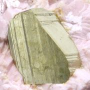 Pyrite, rhodochrosite
