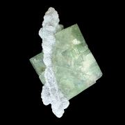 Fluorite, quartz MONGOLIA