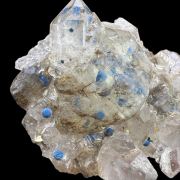 Plancheite, quartz, calcite