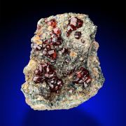 Hessonite  & Diopside & Clinochlore