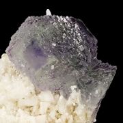Fluorite on Dolomite (Illustrated!)