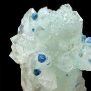 Quartz, plancheite, calcite