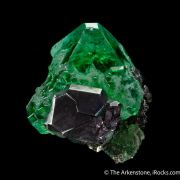 Fluorite with Sphalerite and Pyrite