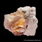 Beryl var. Morganite with Cleavelandite