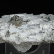 Anhydrite with Calcite and Pyrite