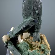 Malachite replacing Azurite with Dolomite etc.