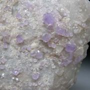 Apatite on Quartz