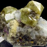 Rhodizite TWINNED