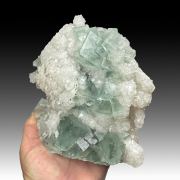 Fluorite with Quartz