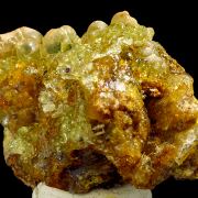 Opal var. hyalite CRAZY FLUORESCENCE