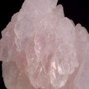 Rose Quartz - large doubly terminated crystals