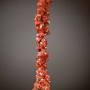 Vanadinite -on stalactitic Goethite/ Hollandite