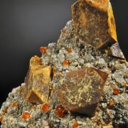 Helvite with Spessartine 