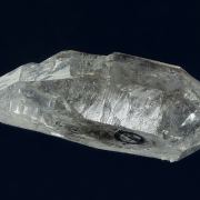 Quartz (Smoky enhydro)