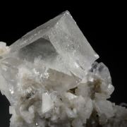 Fluorite (colorless) and Dolomite