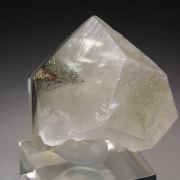 CALCITE, iridescent PYRITE - Mercedes star