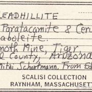 Leadhillite with Paratacamite, Cerussite, and Diaboleite