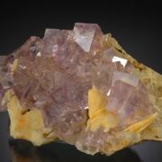 Fluorite with Barite