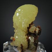Adamite (spherical aggregate) 