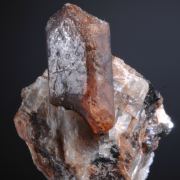 Bustamite on Calcite