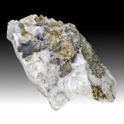 Scheelite with Wolframite, Arsenopyrite
