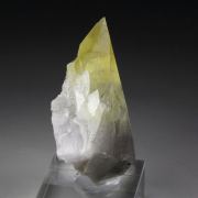 CALCITE with PYRITE inclusions