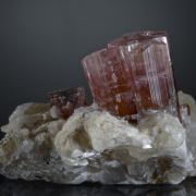 Elbaite with Orthoclase and Quartz