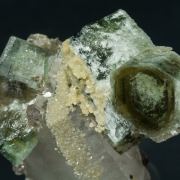 Fluorapatite with Quartz, Siderite and Muscovite