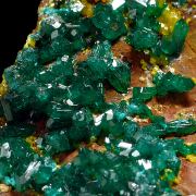 Dioptase, mimetite