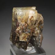 gem MICROCLINE var. HYALOPHANE twinned