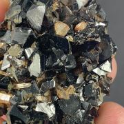 Cassiterite, Quartz - Chlorolque Mine, Bolivia