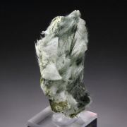 AMPHIBOLE GROUP var. BYSSOLITE, K FELDSPAR var. ADULARIA