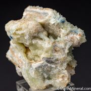 Paravauxite, Vauxite on Wavellite