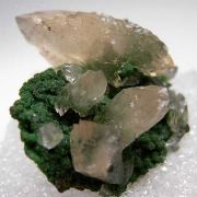 Calcite on Conichalcite