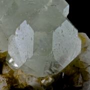 Fluorite on Quartz